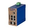 Industriell Ethernet-switch, RJ45-portar 4, Fiberportar 2SFP, 1Gbps, Hanterat